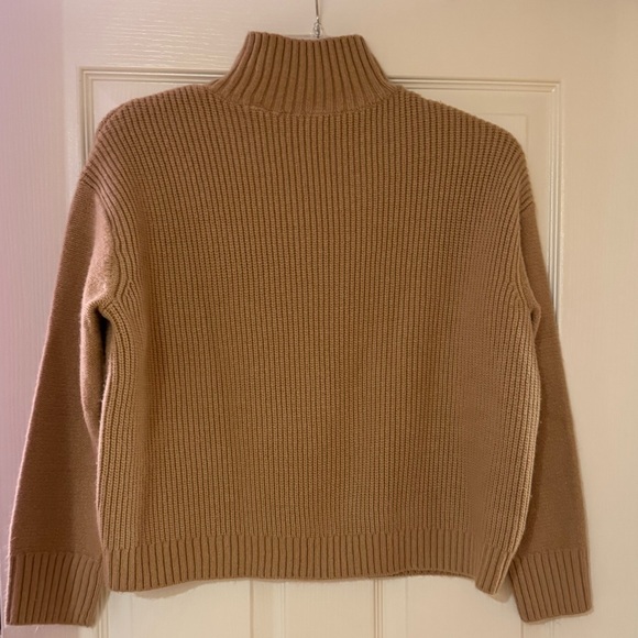 LOFT Turtleneck Cable Sweater - Picture 3 of 6